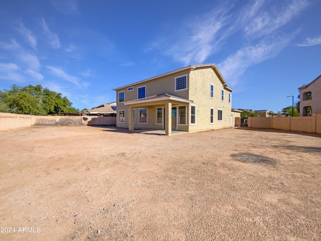 view of back of house