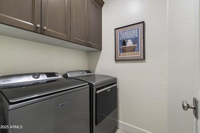 5332 E Thunder Hawk Rd, Cave Creek, AZ 85331 - laundry area with independent washer and dryer and cabinet space