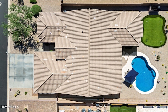 5332 E Thunder Hawk Rd, Cave Creek, AZ 85331 - aerial view of a pool area