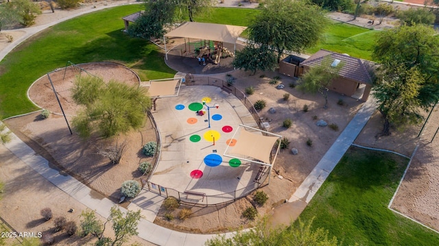 7445 E Eagle Crest Dr Unit 1015, Mesa, AZ 85207 - drone / aerial view