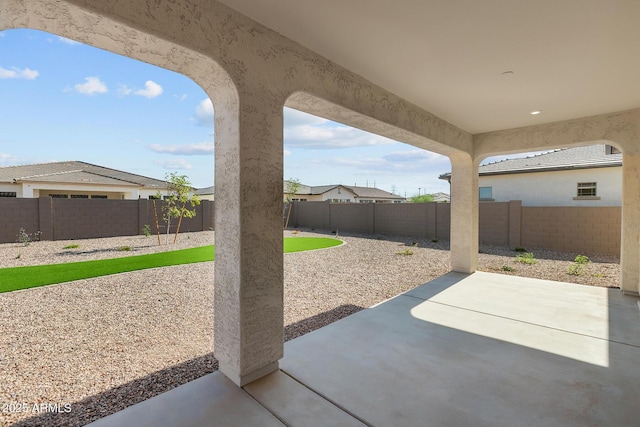 12316 W Parkway Ln, Avondale, AZ 85323 - fenced backyard featuring a patio area