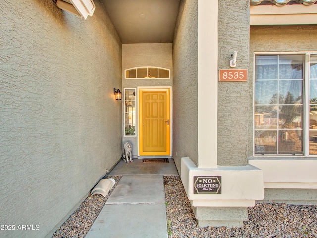 view of property entrance