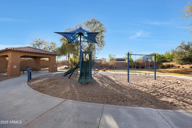 view of community play area