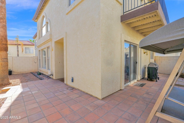 view of patio / terrace with grilling area