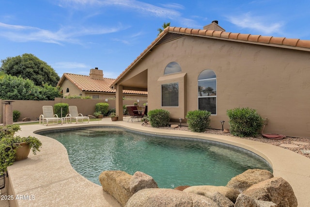 1558 W Maplewood St, Chandler, AZ 85286 - view of pool featuring a patio