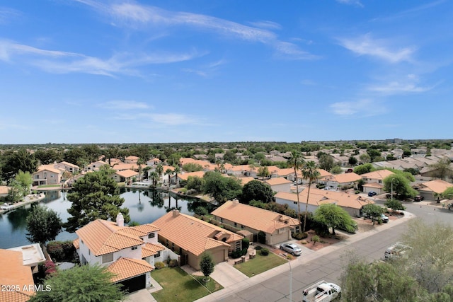 1558 W Maplewood St, Chandler, AZ 85286 - aerial perspective of suburban area featuring a nearby body of water