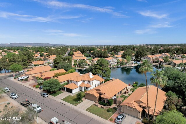 1558 W Maplewood St, Chandler, AZ 85286 - aerial view of residential area with a nearby body of water