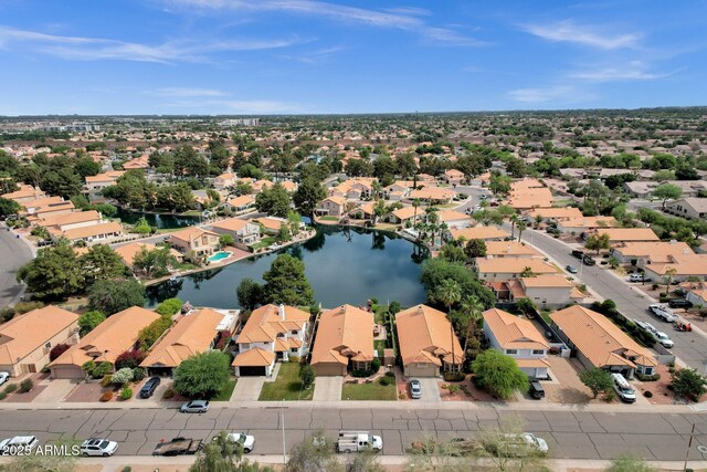 1558 W Maplewood St, Chandler, AZ 85286 - aerial perspective of suburban area with a large body of water