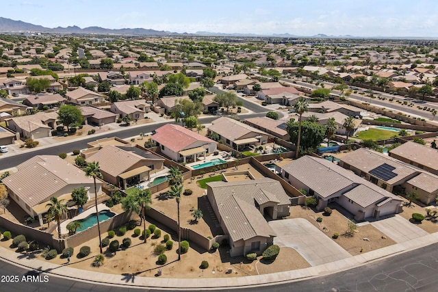 14621 W Catalina Dr, Goodyear, AZ 85395 - aerial view of residential area with a mountainous background