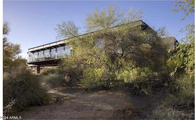 view of home's exterior