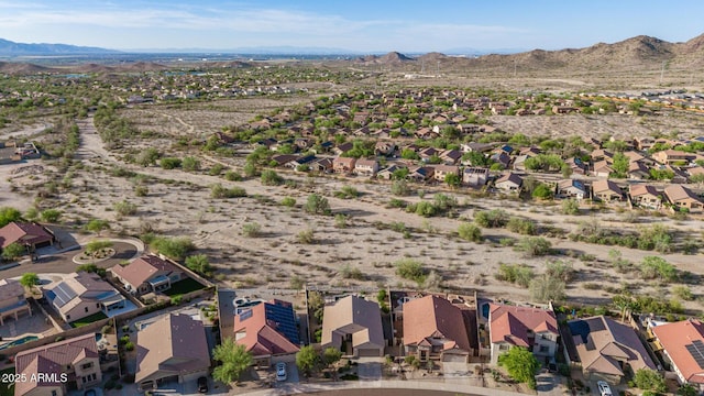 17562 W Desert Sage Dr, Goodyear, AZ 85338 - aerial view of residential area with a mountain backdrop