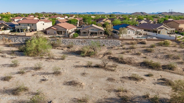 17562 W Desert Sage Dr, Goodyear, AZ 85338 - aerial view of residential area with a mountain backdrop