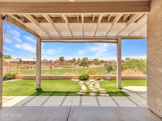 11547 W King Snake Ct, Surprise, AZ 85378 - view of patio featuring a pergola