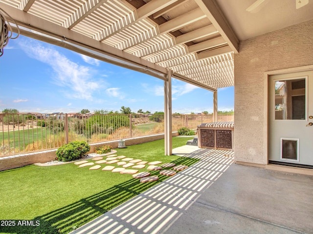 11547 W King Snake Ct, Surprise, AZ 85378 - view of patio featuring a pergola