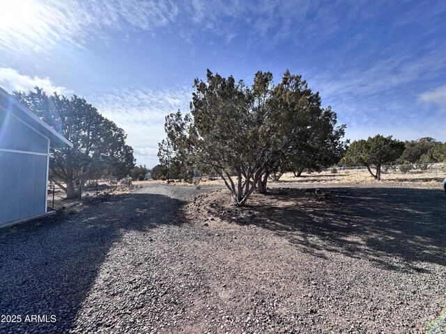 view of street featuring a rural view