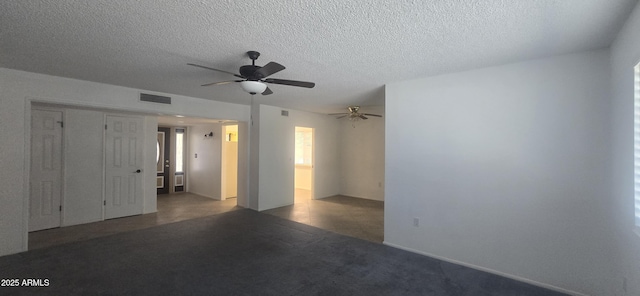 13816 N 103rd Ave, Sun City, AZ 85351 - unfurnished room with a textured ceiling, carpet, and visible vents
