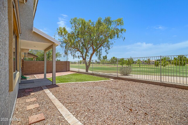 1236 S Boulder St Unit C, Gilbert, AZ 85296 - view of yard with a patio
