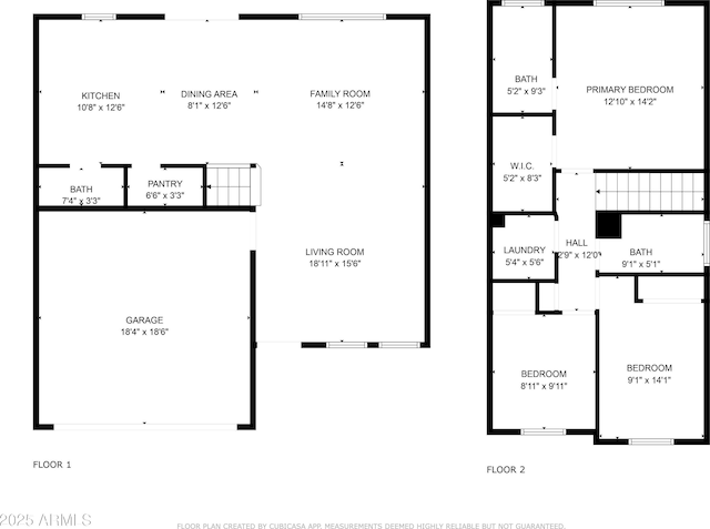 1236 S Boulder St Unit C, Gilbert, AZ 85296 - view of property floor plan