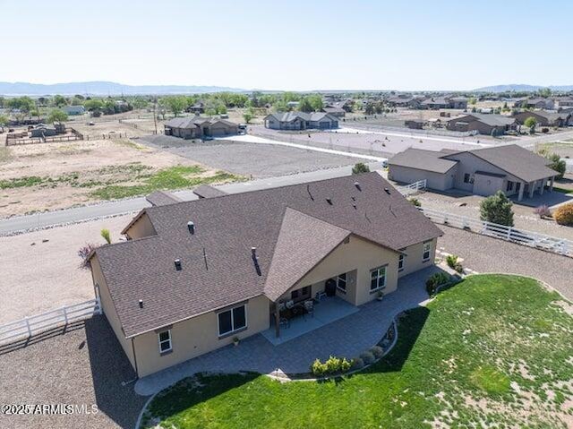 130 Brenna Dr, Chino Valley, AZ 86323 - aerial view of property and surrounding area featuring mountains