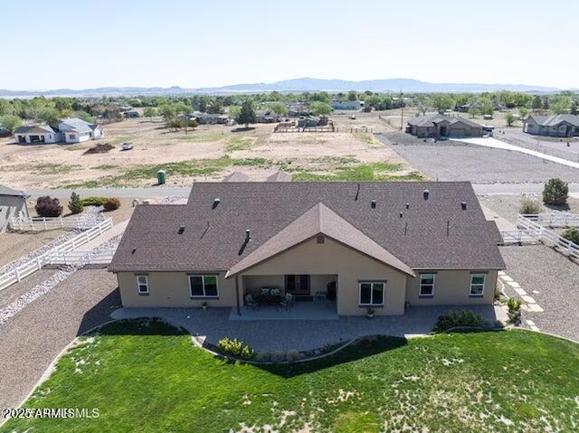 130 Brenna Dr, Chino Valley, AZ 86323 - aerial view of property and surrounding area with a mountainous background