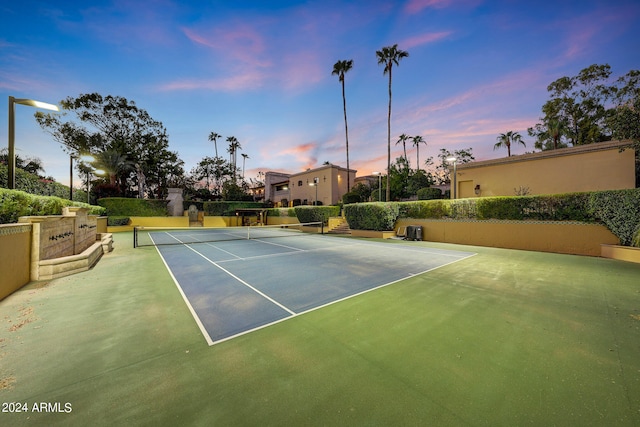 view of sport court