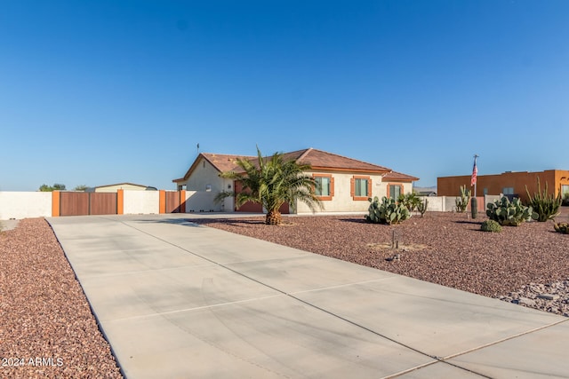 view of ranch-style house