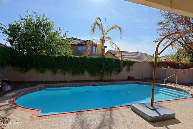view of pool