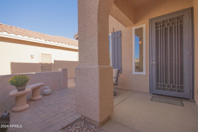 view of patio