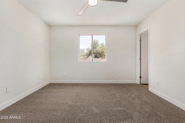 1727 W 12th Ave, Apache Junction, AZ 85120 - empty room featuring ceiling fan and carpet floors