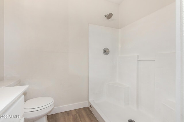 1727 W 12th Ave, Apache Junction, AZ 85120 - full bathroom with a shower, wood finished floors, and vanity