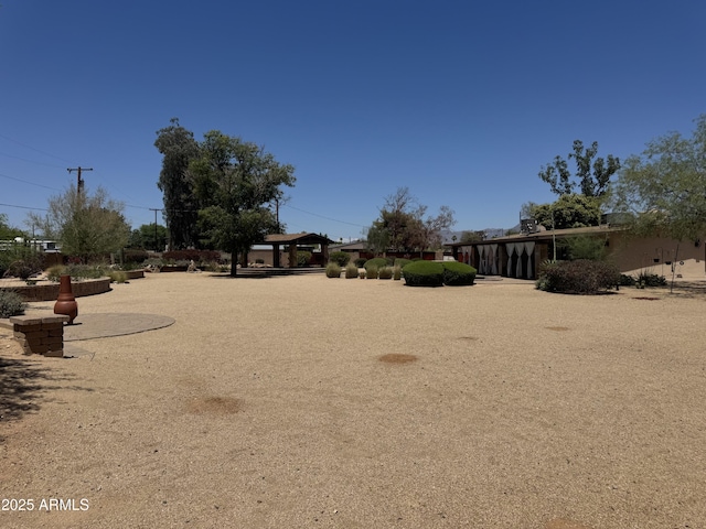 12212 N 66th St, Scottsdale, AZ 85254 - view of yard featuring a gazebo