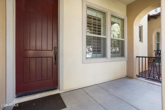 view of entrance to property