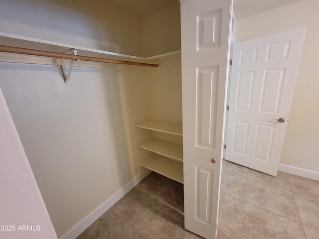 view of closet