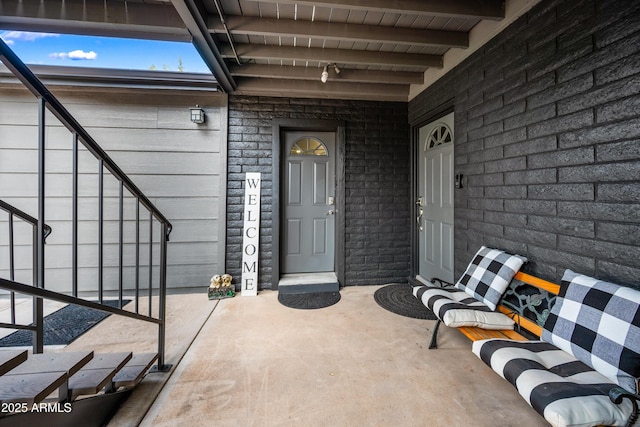 view of entrance to property