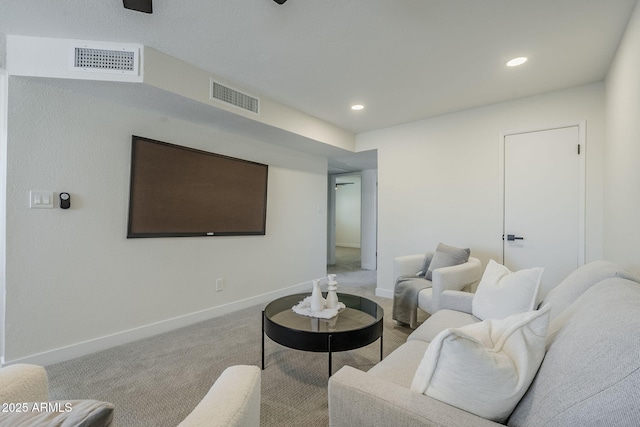 1021 S Almar Cir, Mesa, AZ 85204 - cinema with carpet, baseboards, and recessed lighting