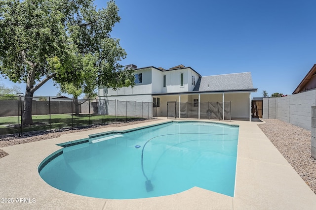 1021 S Almar Cir, Mesa, AZ 85204 - view of pool featuring a fenced backyard