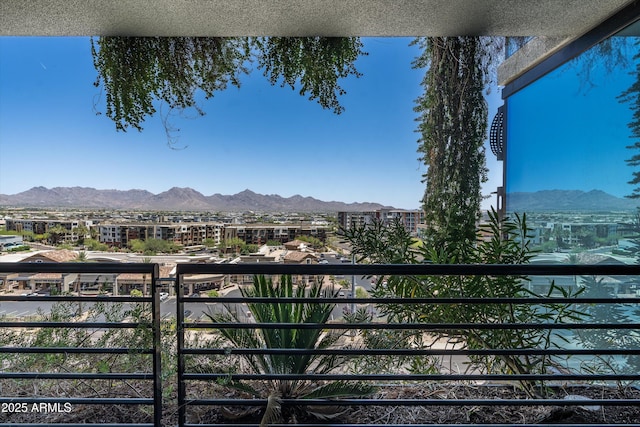 7180 E Kierland Blvd Unit 814, Scottsdale, AZ 85254 - balcony featuring a mountain view