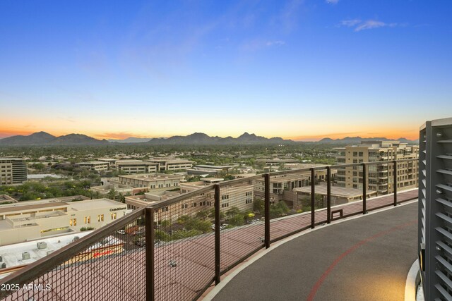 7180 E Kierland Blvd Unit 814, Scottsdale, AZ 85254 - balcony featuring a mountain view