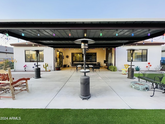 view of patio / terrace featuring outdoor lounge area