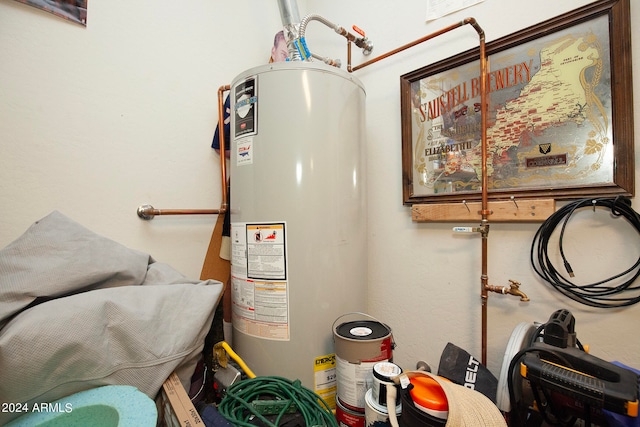 utilities featuring water heater