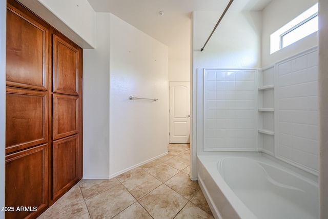bathroom featuring tile patterned floors