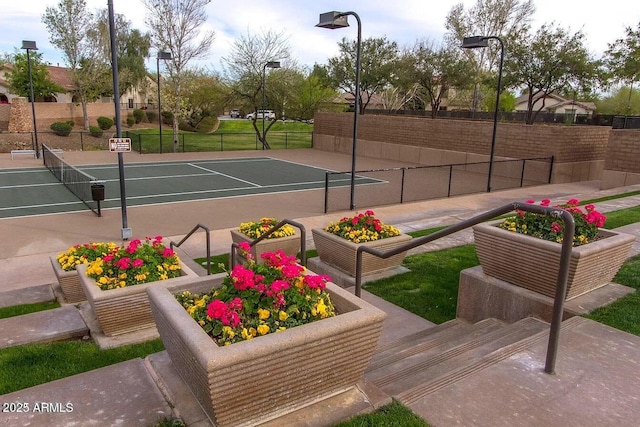 12679 W Lowden Rd, Peoria, AZ 85383 - view of tennis court featuring fence