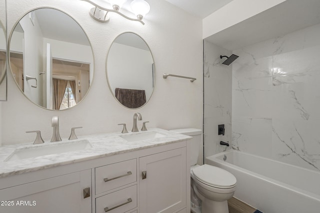 12234 S Pewaukee St, Phoenix, AZ 85044 - bathroom featuring double vanity and  shower combination