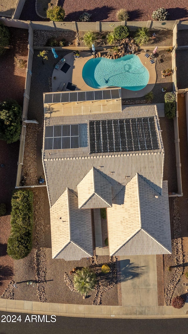 drone / aerial view