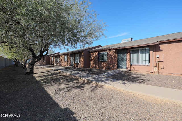 view of ranch-style house