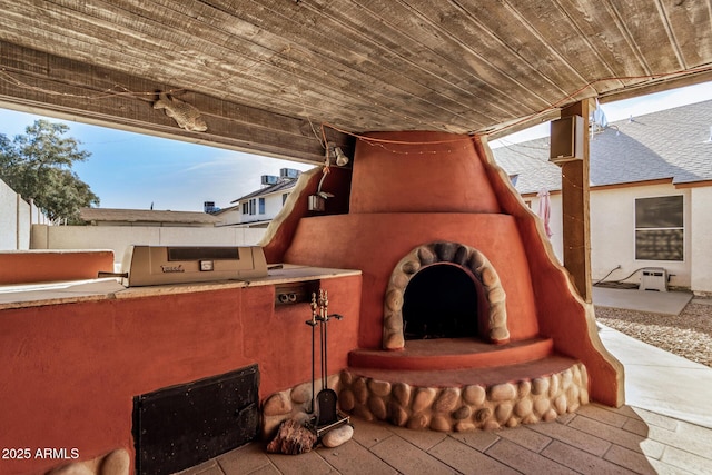 view of patio / terrace featuring area for grilling