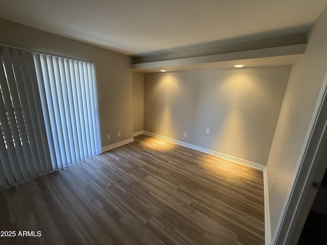3434 W Danbury Dr Unit A206, Phoenix, AZ 85053 - unfurnished room featuring wood finished floors and recessed lighting