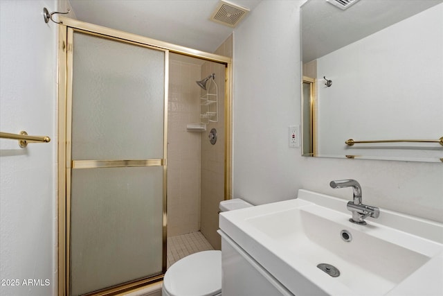 3814 E Poinsettia Dr, Phoenix, AZ 85028 - full bath with a shower stall, toilet, and vanity
