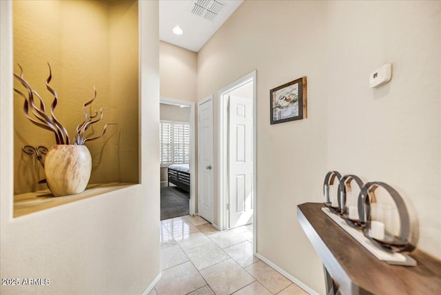 34014 N 43rd St, Cave Creek, AZ 85331 - hallway with baseboards and light tile patterned floors
