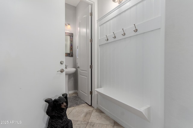 view of mudroom